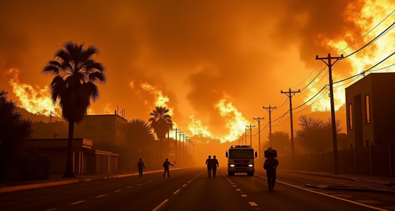 Feuergefahr in Los Angeles noch nicht gebannt