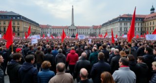 Tausende protestieren gegen prorussische Politik der slowakischen Regierung