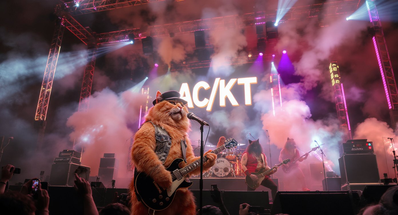 AC/KT: When Cats and AI Reinvent Rock ‘n’ Roll